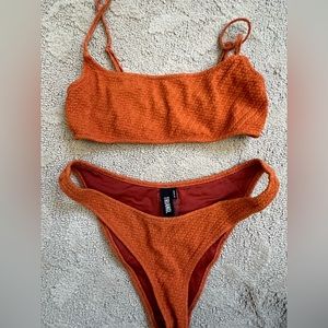 Triangl Orange Bikini Suit